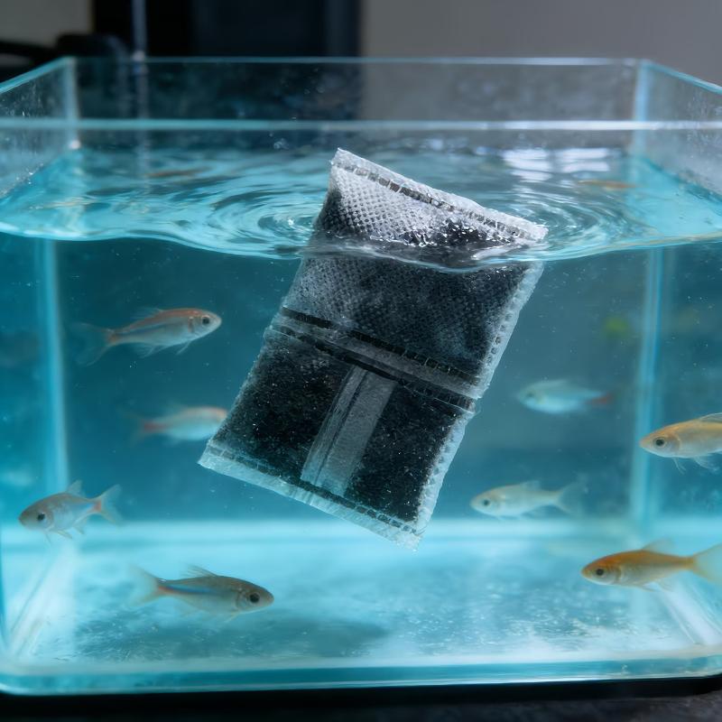 Planted Aquarium Cleaning - 10/20/40 個水族館活性炭バッグ水槽フィルターメディア水浄化臭いを除去ほこりなしクリーンクリア