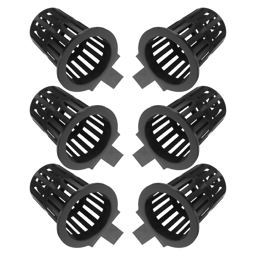 Aquarium Plant Holder - 6個入り、壁掛け式の水耕栽培用プランターバスケット。屋内・屋外の水生植物を垂直に育てられる、メッシュ製のプランター。