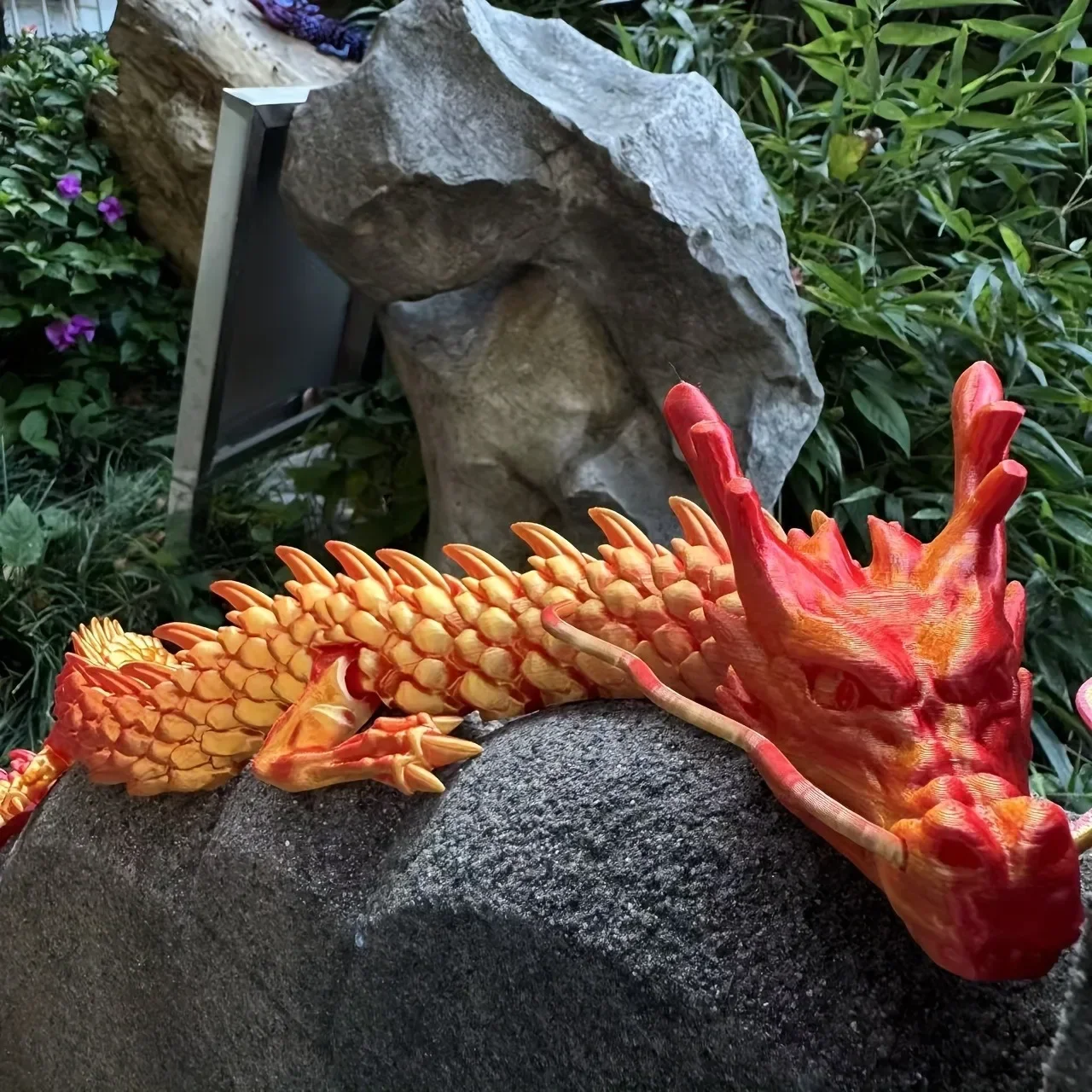90cm 3Dプリント中国龍フィギュア、可動式ドラゴンオーナ - Planted Tank のレビューと価格