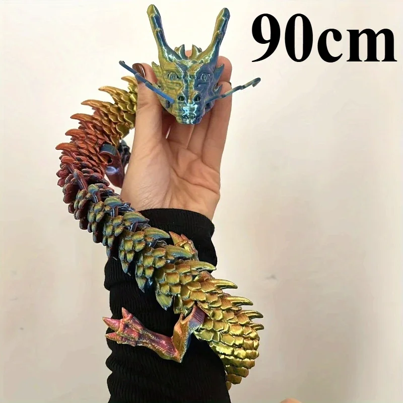 90cm 3Dプリント中国龍フィギュア、可動式ドラゴンオーナ - Planted Tank のレビューと価格