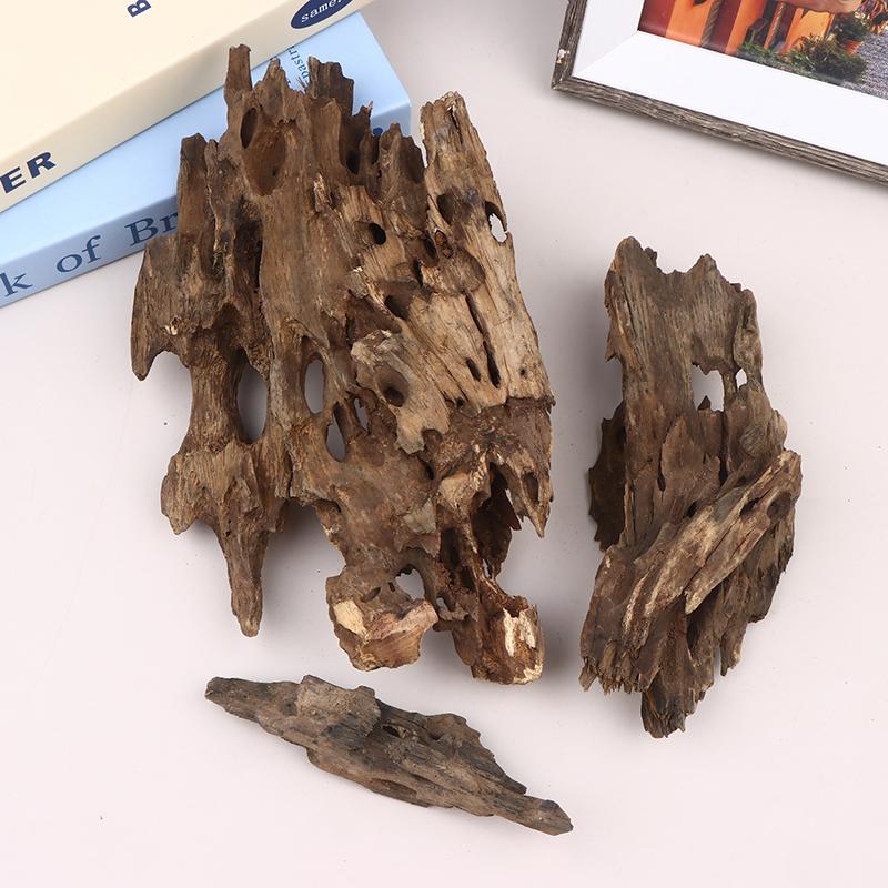 エビ用木製水槽装飾品、天然の穴が付いたエビに適した天然木の水 - Aquarium Driftwood のレビューと価格