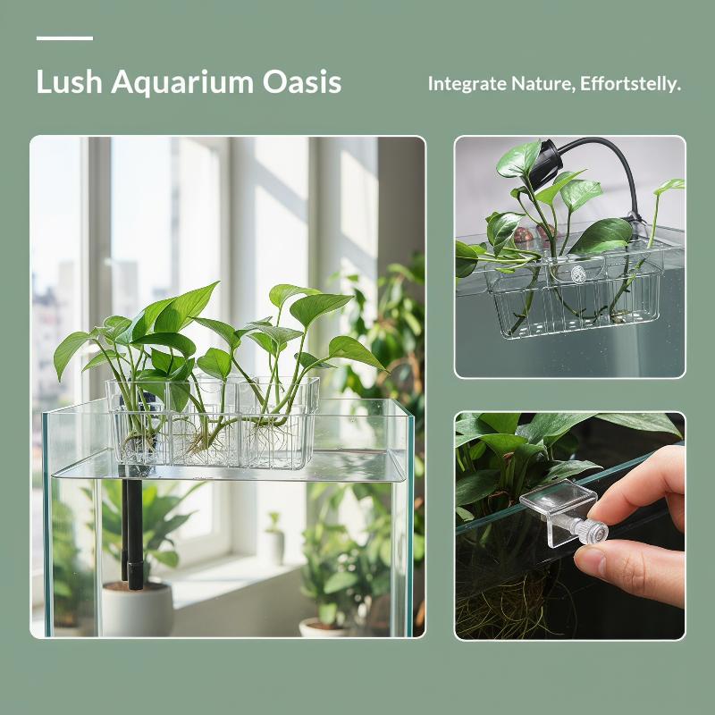 水耕栽培用植物バスケット 食品グレード 水生植物ホルダー 1 - Planted Tank のレビューと価格