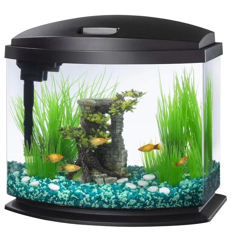 カスタムガラスアクリル水槽、水耕栽培用透明ベタ水槽、照明とフ - Aquarium Planted Tank Filter のレビューと価格