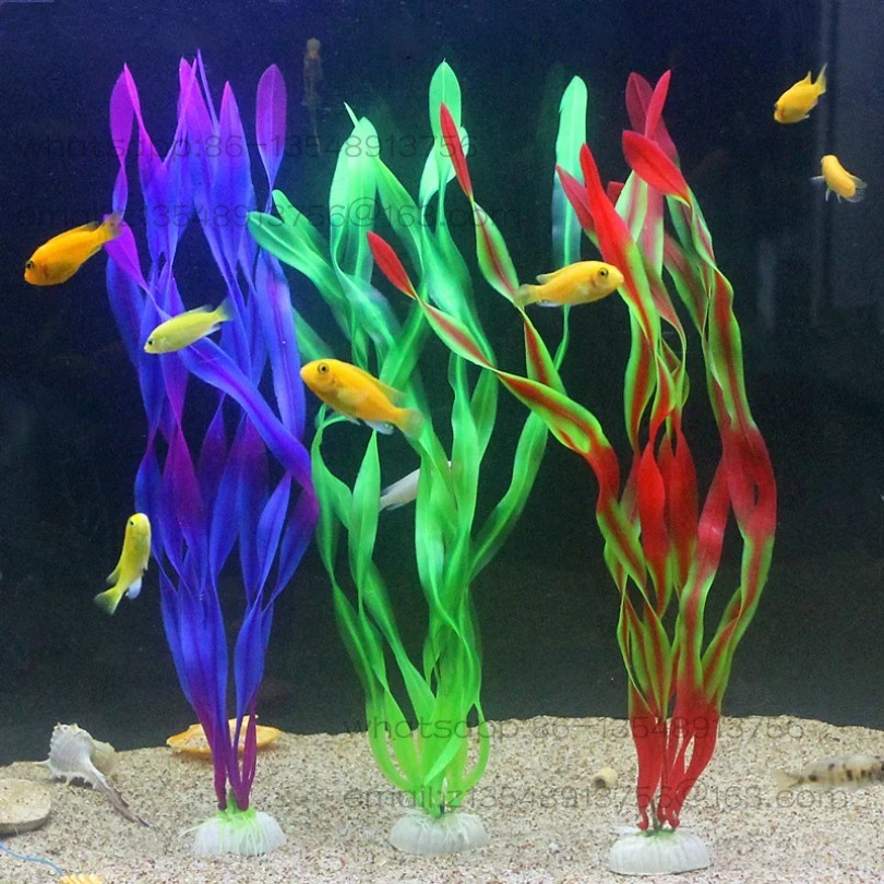 5/10 個プラスチック水族館植物水槽装飾人工海藻水草水中植 - Planted Tank のレビューと価格