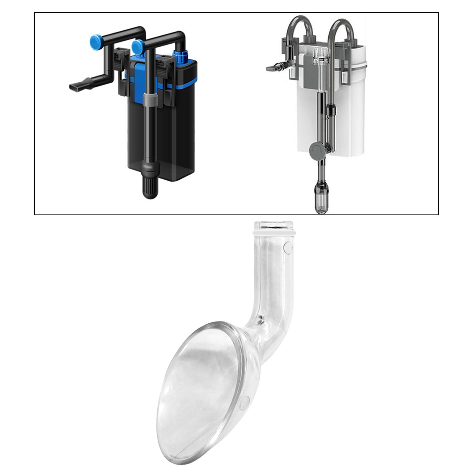 水族館リリーパイプ出口透明リリーパイプ流出コネクタ耐久性のあ - Aquarium Planted Tank Filter のレビューと価格