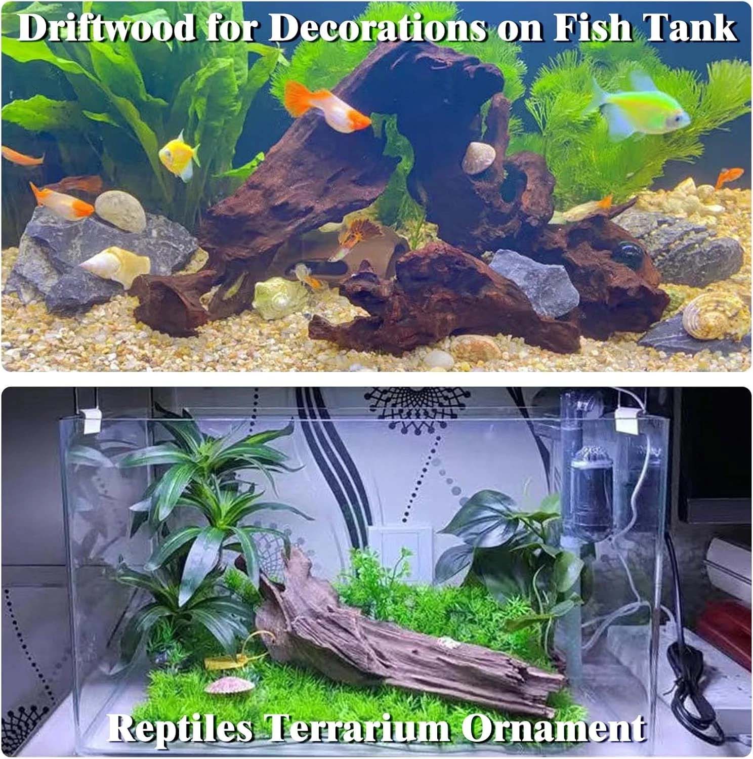 15-20CM 1個入り 天然流木 コーラルリーフ装飾 木製 - Aquarium Plants Live のレビューと価格