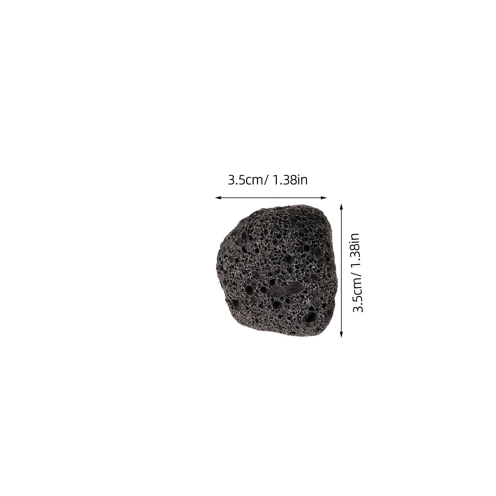 1 パック天然火山石溶岩石小型水槽装飾鉢植え植物プランターロ - Plant Aquarium Pot のレビューと価格
